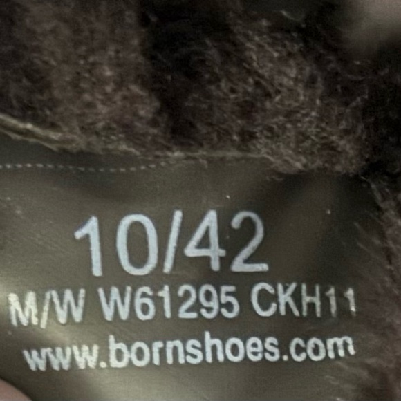 Born Shearling Boots/SIZE 10 - Picture 4 of 7